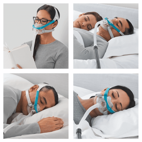 ResMed AirSense 10 AutoSet AutoCPAP z Nawilżaczem Maska Evora full face F&P - obrazek 8
