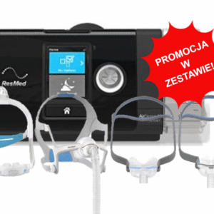 AirSense 10 AutoSet AutoCPAP ResMed + maska nosowa / donosowa / podnosowa