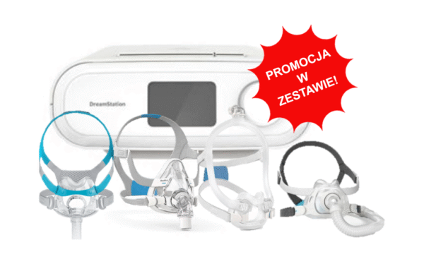 Philips Respironics DreamStation AutoCPAP + maska twarzowa